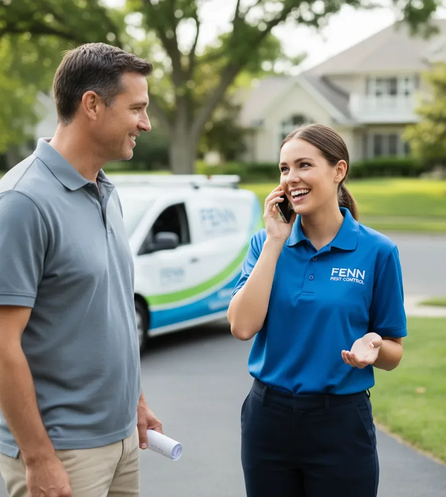 Fenn Pest Control customer support in Vado